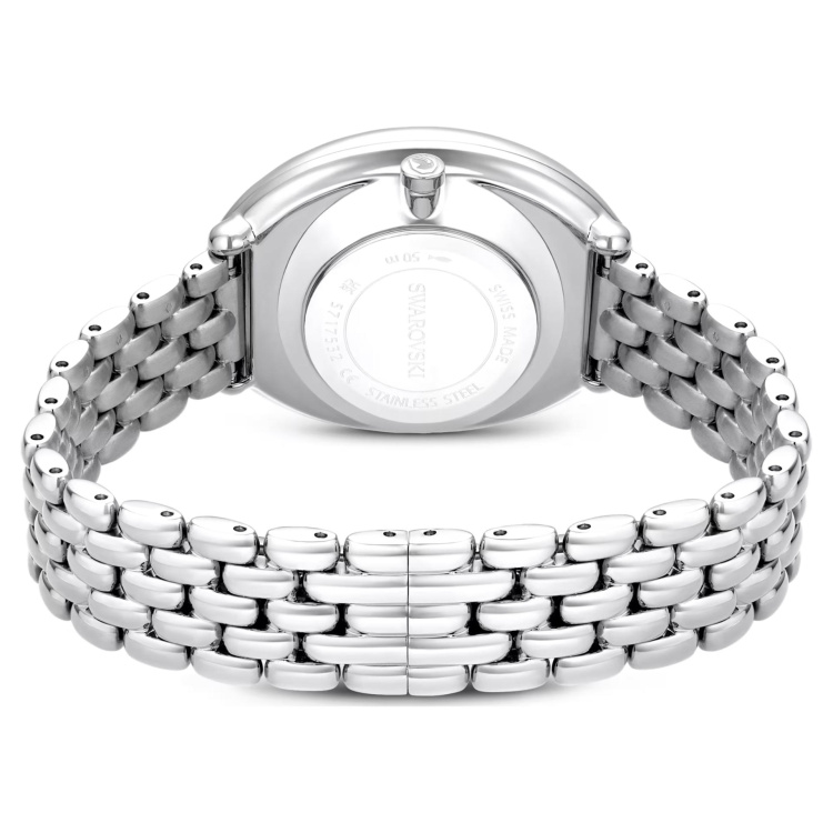 Imber watch Swiss Made, Metal bracelet, Silver tone, Stainless steel